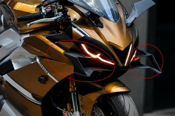 Moto GP Wings for Yamaha R15 Series