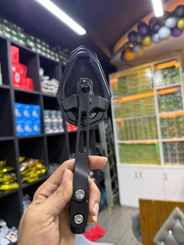 CNC Carbon Rear View Looking Glass for All Naked Bikes
